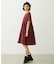 BAR LOGO TIERED DRESS