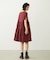 BAR LOGO TIERED DRESS