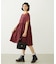 BAR LOGO TIERED DRESS