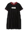 BAR LOGO TIERED DRESS