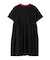 BAR LOGO TIERED DRESS