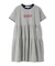 BAR LOGO TIERED DRESS