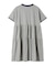 BAR LOGO TIERED DRESS