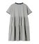 BAR LOGO TIERED DRESS