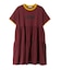 BAR LOGO TIERED DRESS