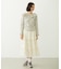 2WAY RUFFLE COLLAR STRIPED L/S TOP