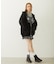 COLLEGE LOGO PATCH ZIP UP HOODIE
