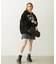 COLLEGE LOGO PATCH ZIP UP HOODIE