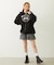 COLLEGE LOGO PATCH ZIP UP HOODIE