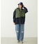 COLLEGE LOGO PATCH ZIP UP HOODIE