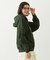COLLEGE LOGO PATCH ZIP UP HOODIE