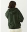 COLLEGE LOGO PATCH ZIP UP HOODIE
