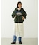 COLLEGE LOGO PATCH ZIP UP HOODIE