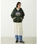 COLLEGE LOGO PATCH ZIP UP HOODIE