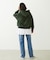 COLLEGE LOGO PATCH ZIP UP HOODIE