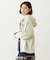 COLLEGE LOGO PATCH ZIP UP HOODIE