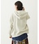 COLLEGE LOGO PATCH ZIP UP HOODIE