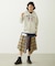COLLEGE LOGO PATCH ZIP UP HOODIE