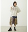 COLLEGE LOGO PATCH ZIP UP HOODIE