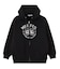 COLLEGE LOGO PATCH ZIP UP HOODIE