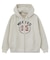 COLLEGE LOGO PATCH ZIP UP HOODIE