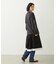 LACE HEM STRIPED SKIRT