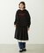 LACE HEM STRIPED SKIRT