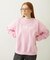 ICING LOGO SAGARA WIDE CREW SWEAT TOP