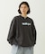 ICING LOGO SAGARA WIDE CREW SWEAT TOP