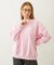 ICING LOGO SAGARA WIDE CREW SWEAT TOP
