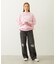 ICING LOGO SAGARA WIDE CREW SWEAT TOP
