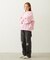 ICING LOGO SAGARA WIDE CREW SWEAT TOP