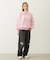 ICING LOGO SAGARA WIDE CREW SWEAT TOP