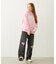 ICING LOGO SAGARA WIDE CREW SWEAT TOP