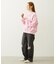 ICING LOGO SAGARA WIDE CREW SWEAT TOP