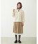 ICING LOGO SAGARA WIDE CREW SWEAT TOP