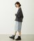 ICING LOGO SAGARA WIDE CREW SWEAT TOP