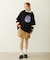 CONTRAST RIB STRIPED HOODED TOP