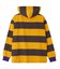 CONTRAST RIB STRIPED HOODED TOP
