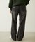DOUBLE KNEE DISTRESSED DENIM PANTS