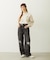 DOUBLE KNEE DISTRESSED DENIM PANTS