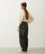 DOUBLE KNEE DISTRESSED DENIM PANTS
