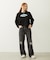 DOUBLE KNEE DISTRESSED DENIM PANTS