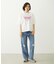 DOUBLE KNEE DISTRESSED DENIM PANTS