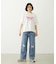 DOUBLE KNEE DISTRESSED DENIM PANTS