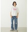 DOUBLE KNEE DISTRESSED DENIM PANTS
