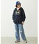 DOUBLE KNEE DISTRESSED DENIM PANTS