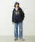 DOUBLE KNEE DISTRESSED DENIM PANTS