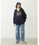 DOUBLE KNEE DISTRESSED DENIM PANTS