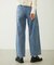 DOUBLE KNEE DISTRESSED DENIM PANTS